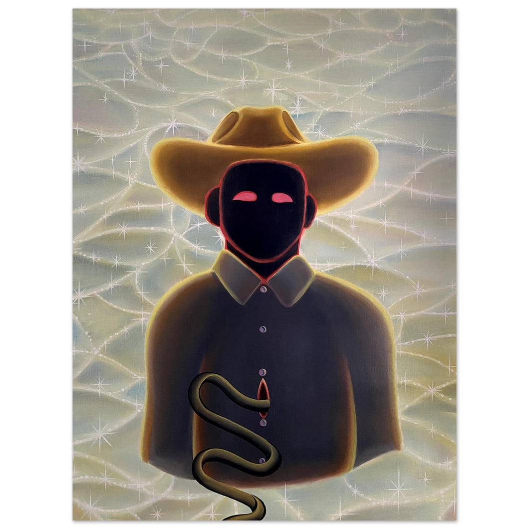 WATER MOCCASIN-Premium Matte Paper Poster